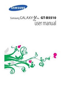Samsung Galaxy Y Pro Duos manual